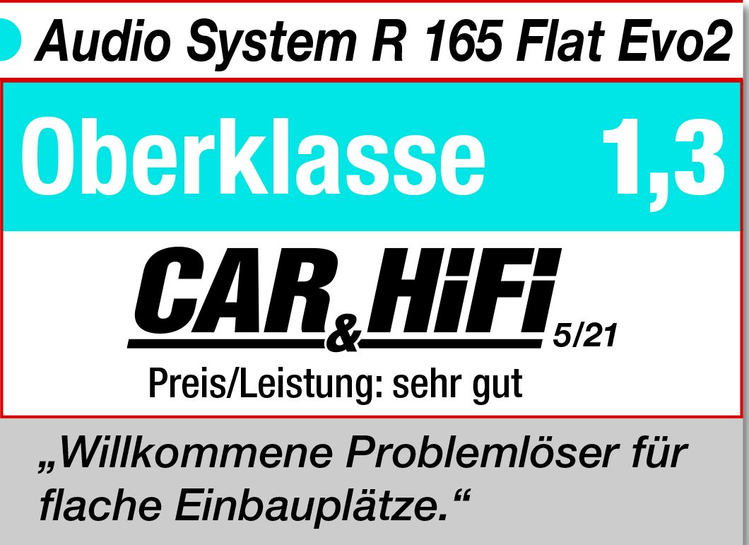 R165 FL EVO3 – Audio System