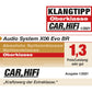 X12 EVO BR-2 – Audio System