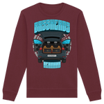 BASSHEADS GERMANY - Organic Basic Unisex Sweatshirt-Sweatshirts-BassBuddys-Burgundy-XS-BassBuddys | Shop