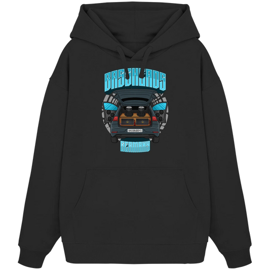 BASSHEADS GERMANY - Organic Oversize Hoodie