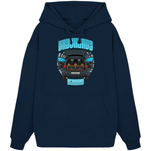 BASSHEADS GERMANY - Organic Oversize Hoodie-Hoodies-BassBuddys-French Navy-XS-BassBuddys | Shop