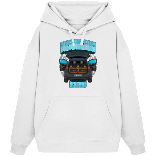 BASSHEADS GERMANY - Organic Oversize Hoodie