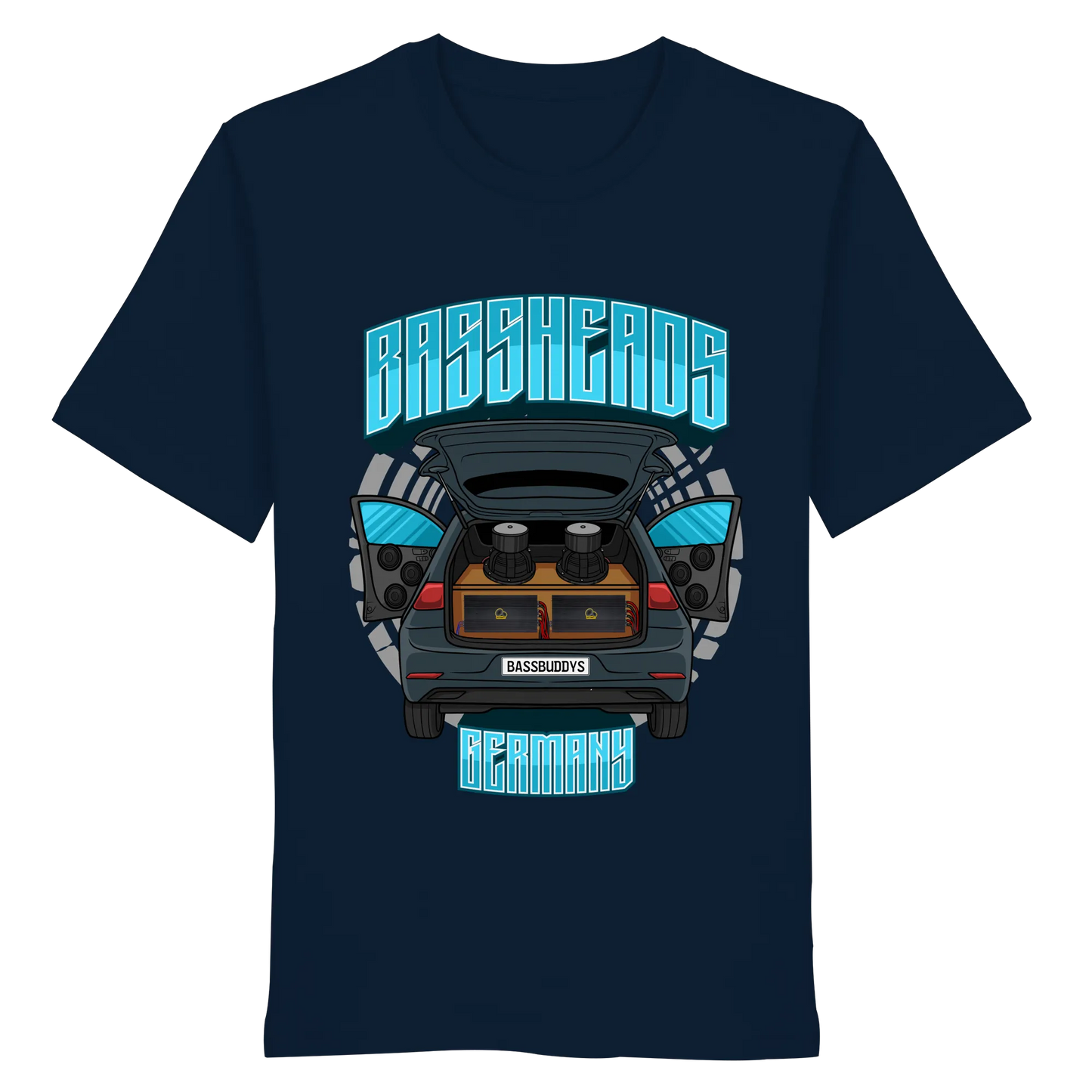 BASSHEADS GERMANY - Organic Shirt