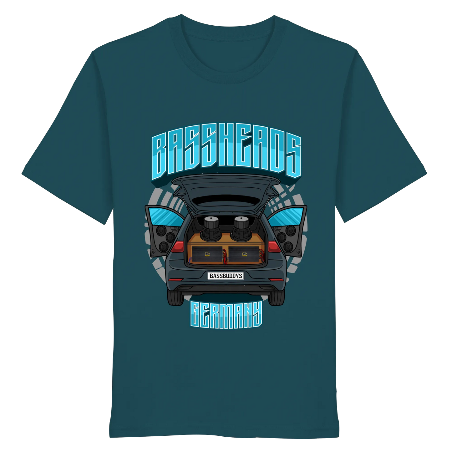 BASSHEADS GERMANY - Organic Shirt