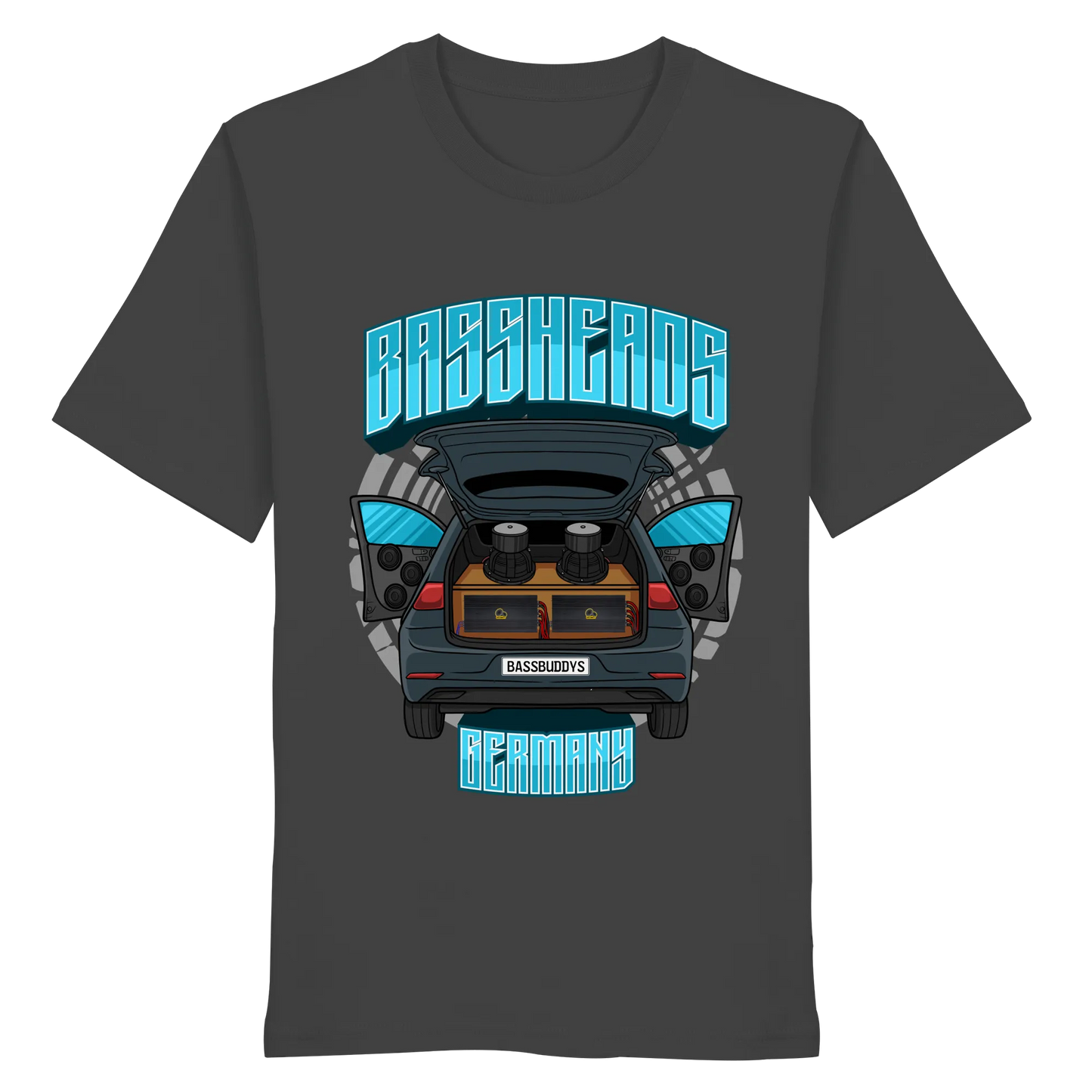 BASSHEADS GERMANY - Organic Shirt