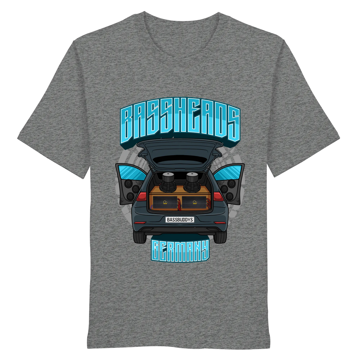 BASSHEADS GERMANY - Organic Shirt