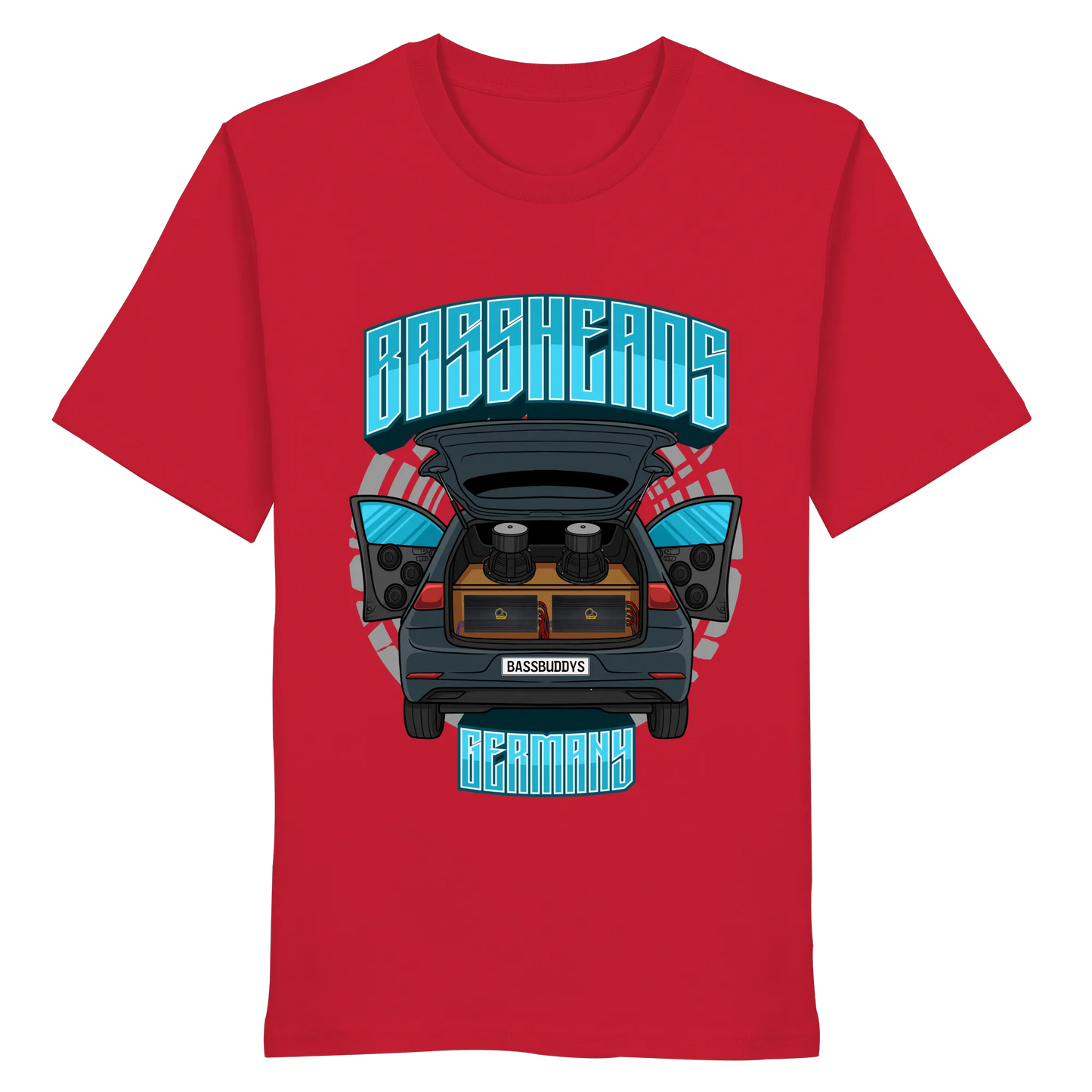 BASSHEADS GERMANY - Organic Shirt