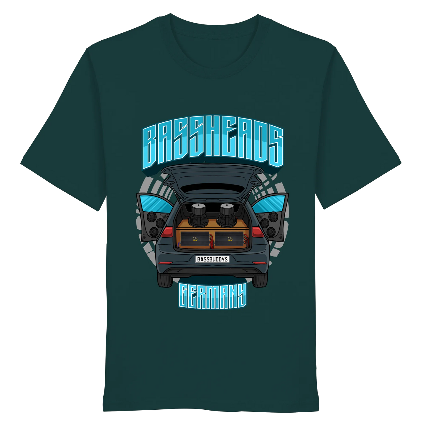 BASSHEADS GERMANY - Organic Shirt