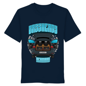 BASSHEADS GERMANY - Organic Shirt-Unisex-Shirts-BassBuddys-French Navy-XS-BassBuddys | Shop