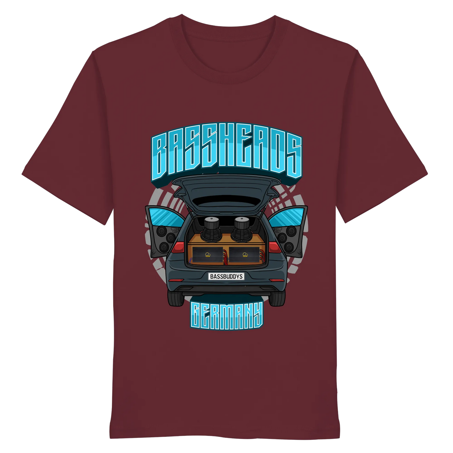 BASSHEADS GERMANY - Organic Shirt