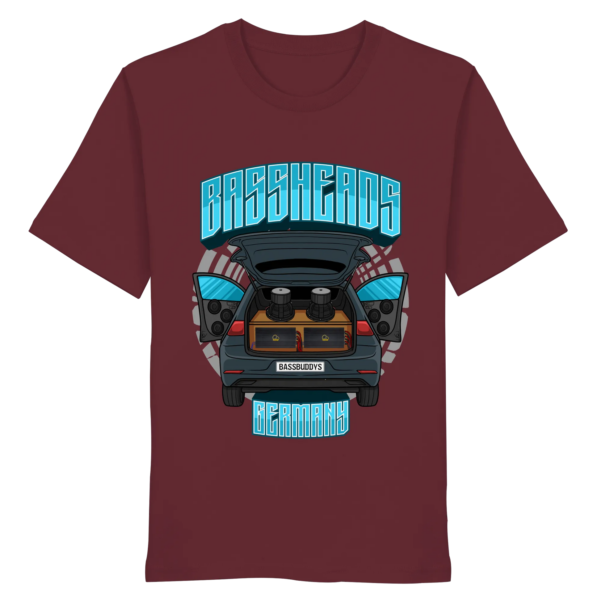 BASSHEADS GERMANY - Organic Shirt