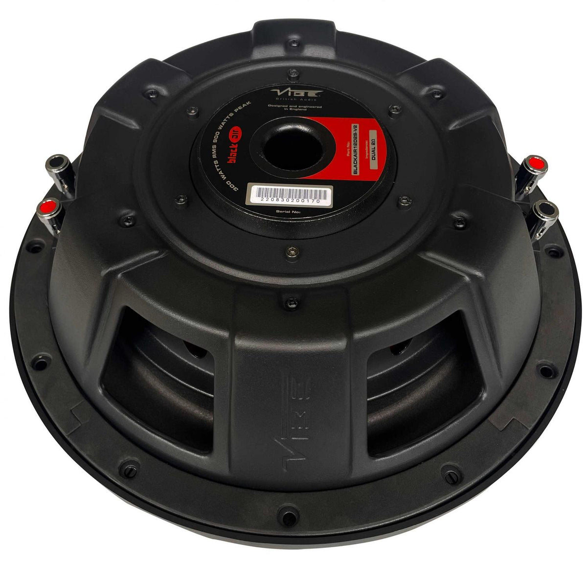 Vibe Audio BLACKAIR12D2S-V2 – 12 Zoll Subwoofer – Ansicht 2