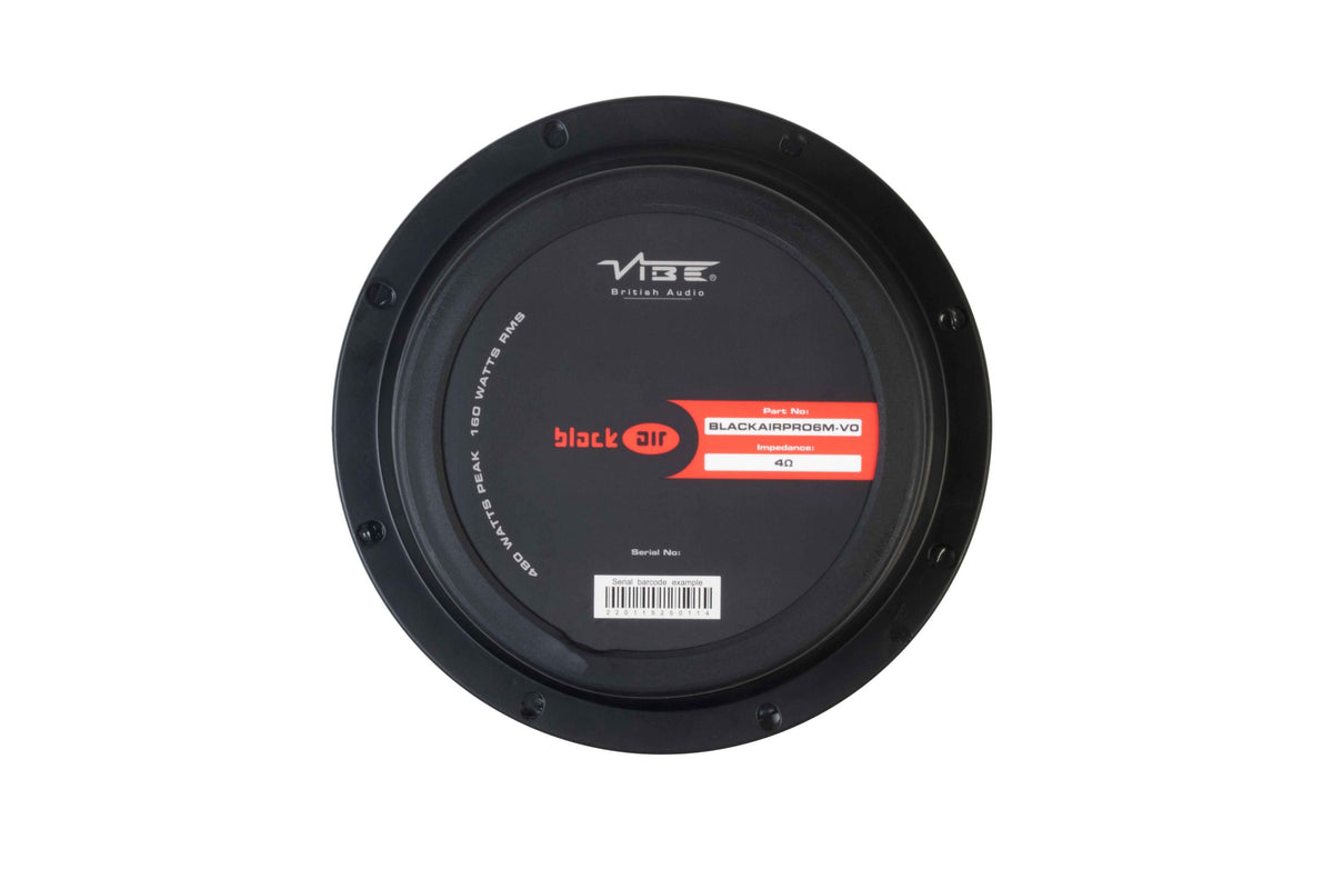Vibe Audio BLACKAIRPRO6M-V0 – 6,5 Zoll Tiefmitteltöner – Ansicht 5