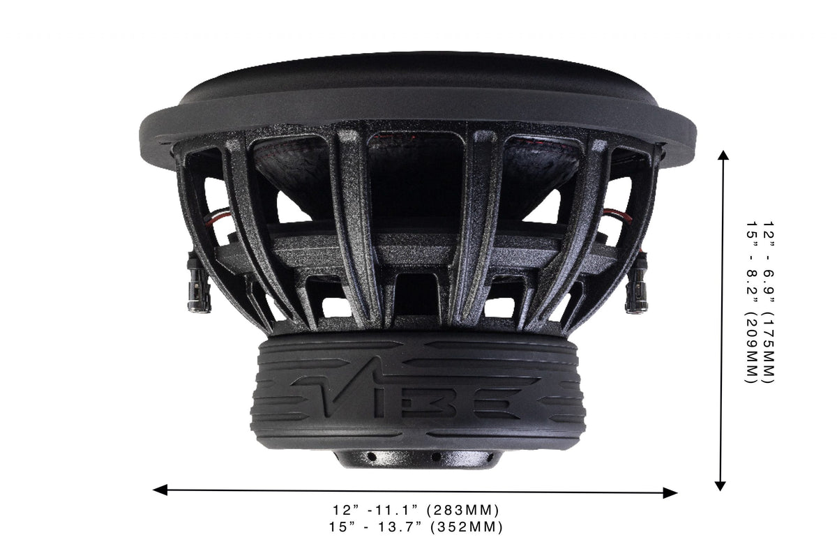 Vibe Audio BD12D2-V4 – 12 Zoll Subwoofer – Ansicht 7