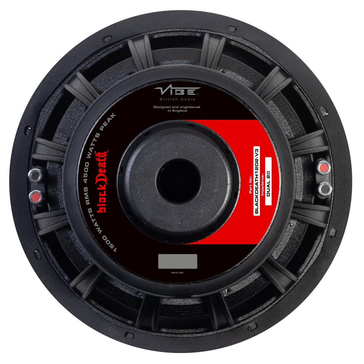 Vibe Audio BD12D2-V4 – 12 Zoll Subwoofer – Ansicht 3