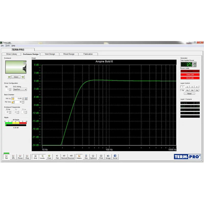 BOLD6-6,5 Zoll Subwoofer-Ampire-BassBuddys | Shop