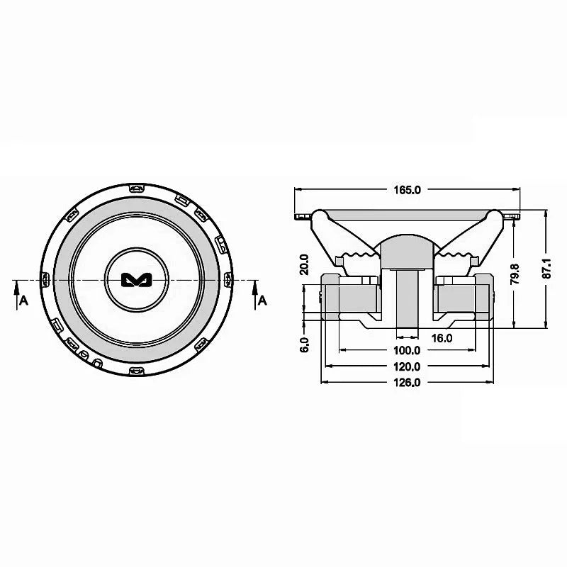 BOLD6-6,5 Zoll Subwoofer-Ampire-BassBuddys | Shop