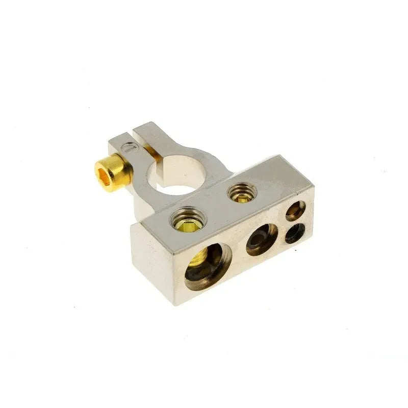 Batterie-Anschlußklemme vernickelt Minuspol-Batteriepolklemme-BassBuddys-Minuspol-BassBuddys | Shop