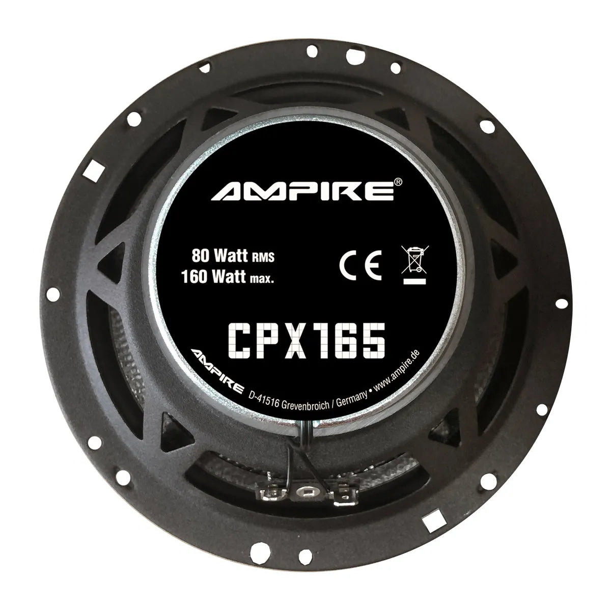 CPX165-6,5 Zoll Koaxial Lautsprecher-Ampire-BassBuddys | Shop