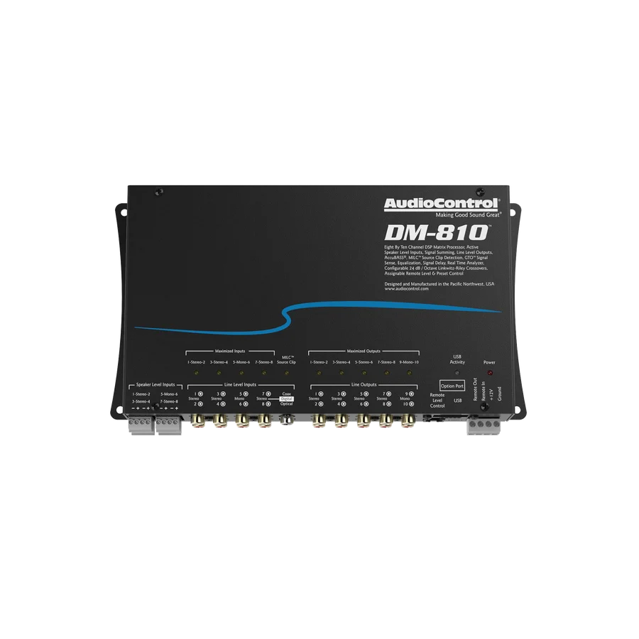 DM-810-10 Kanal DSP-Audiocontrol-BassBuddys | Shop