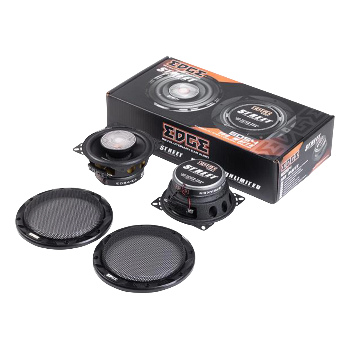 EDS4-E4-4 Zoll Koaxial Lautsprecher-EDGE-BassBuddys | Shop