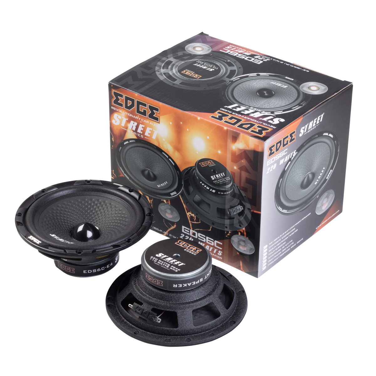 EDS6C-E4-6,5 Zoll Koaxial Lautsprecher-EDGE-BassBuddys | Shop