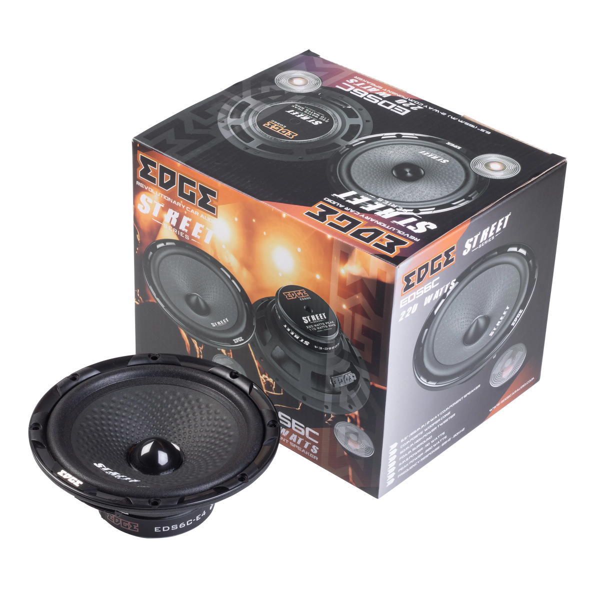 EDS6C-E4-6,5 Zoll Koaxial Lautsprecher-EDGE-BassBuddys | Shop