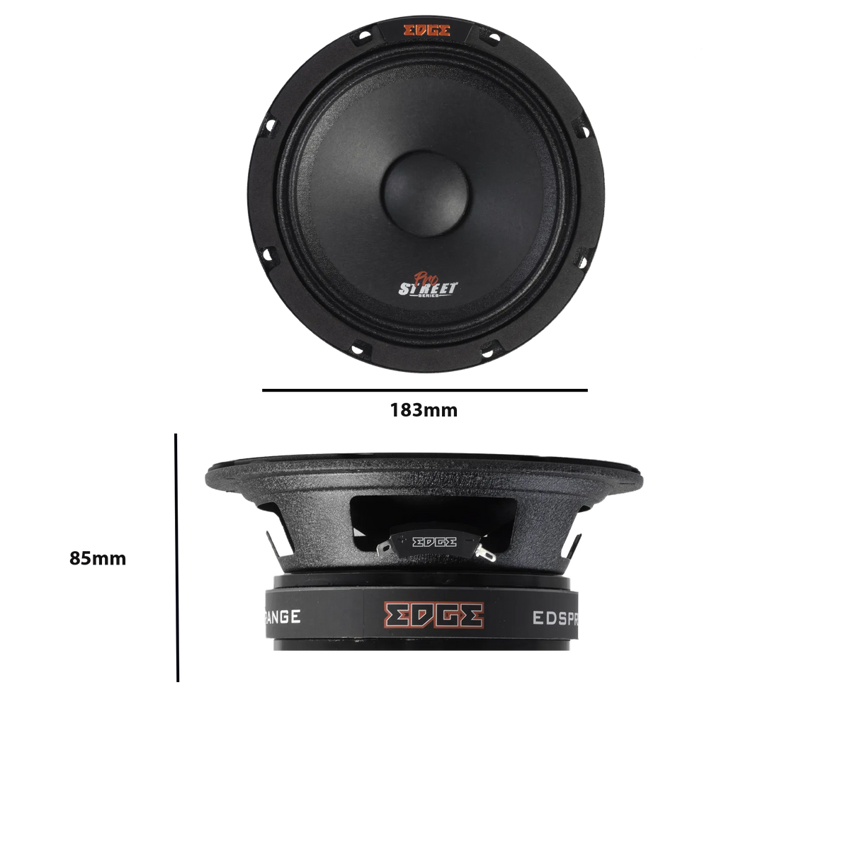 EDSPRO8-E3-8 Zoll Tiefmitteltöner-EDGE-BassBuddys | Shop