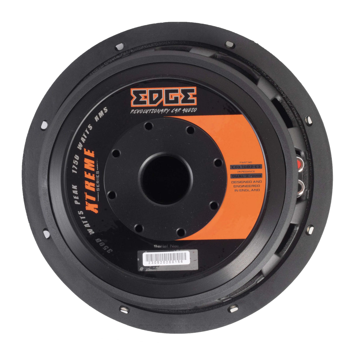 EDX10D2-E3-10 Zoll Subwoofer-EDGE-BassBuddys | Shop