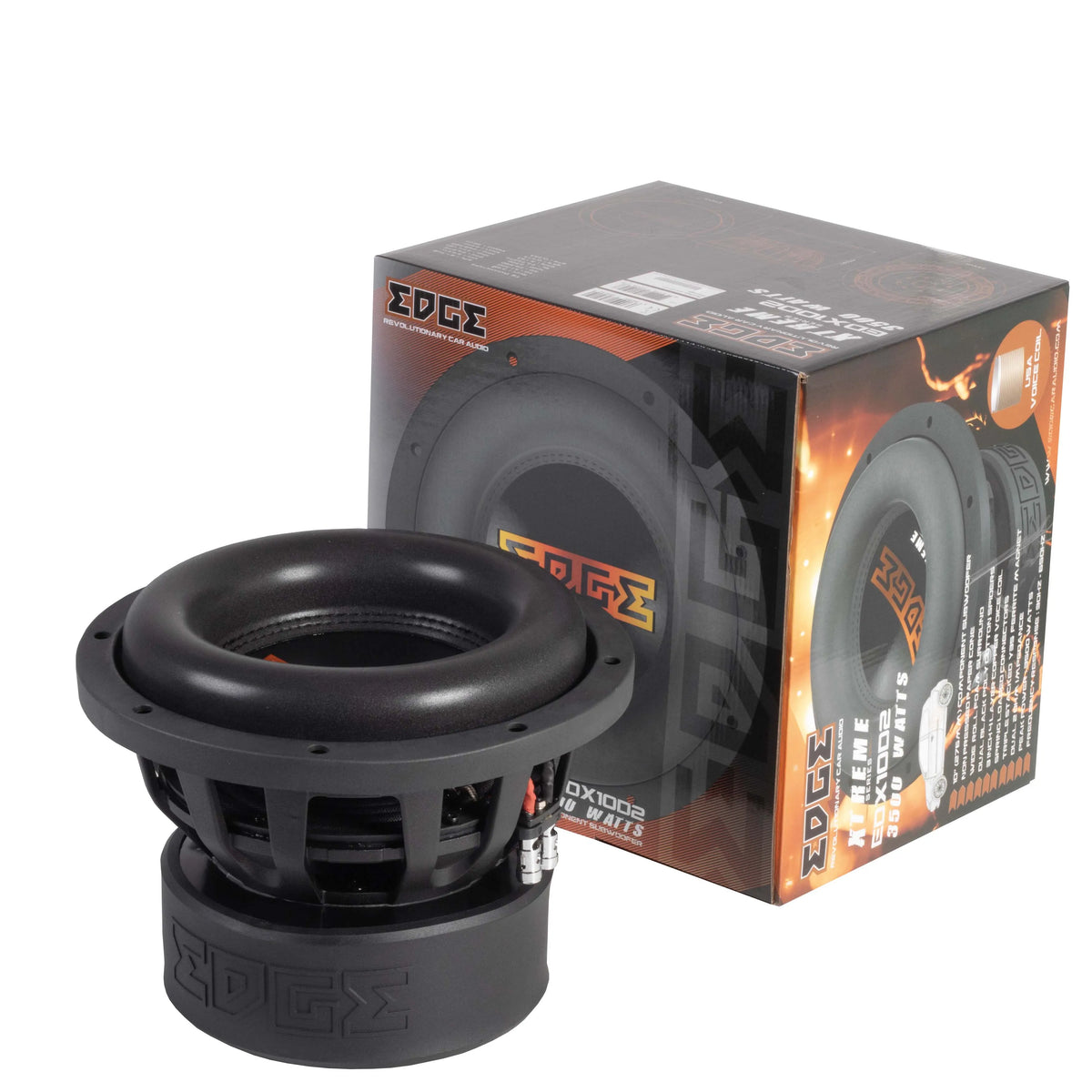 EDX10D2-E3-10 Zoll Subwoofer-EDGE-BassBuddys | Shop