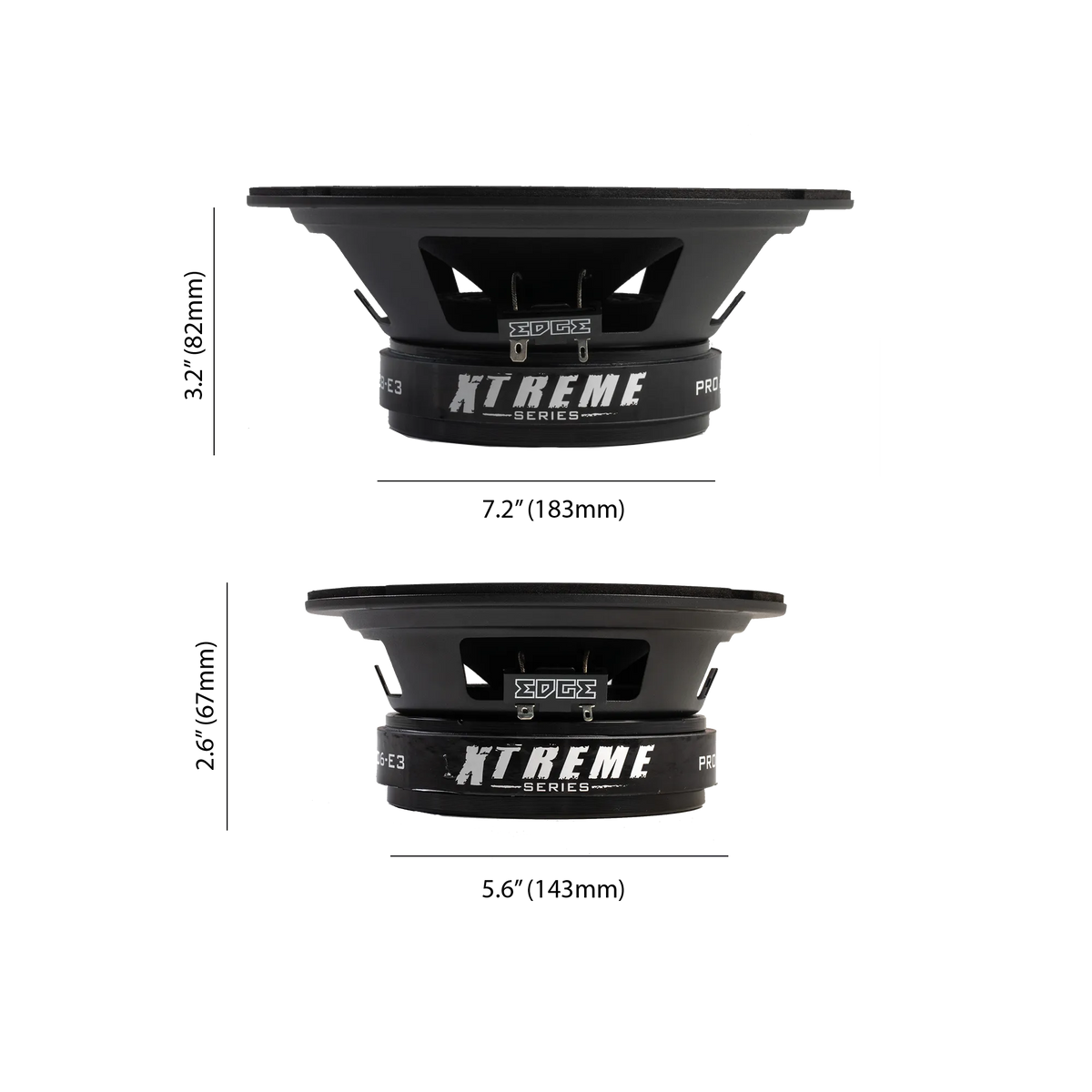 EDXPRO6-E3-6,5 Zoll Tiefmitteltöner-EDGE-BassBuddys | Shop