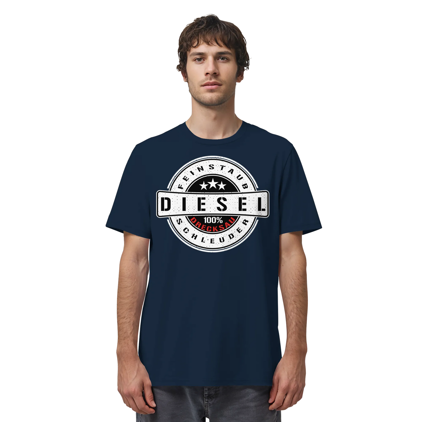Feinstaub Schleuder Diesel 100% Drecksau Shirt