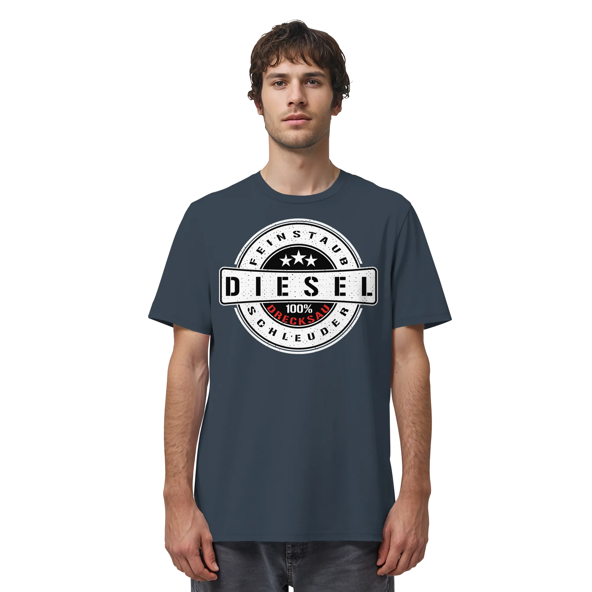 Feinstaub Schleuder Diesel 100% Drecksau Shirt