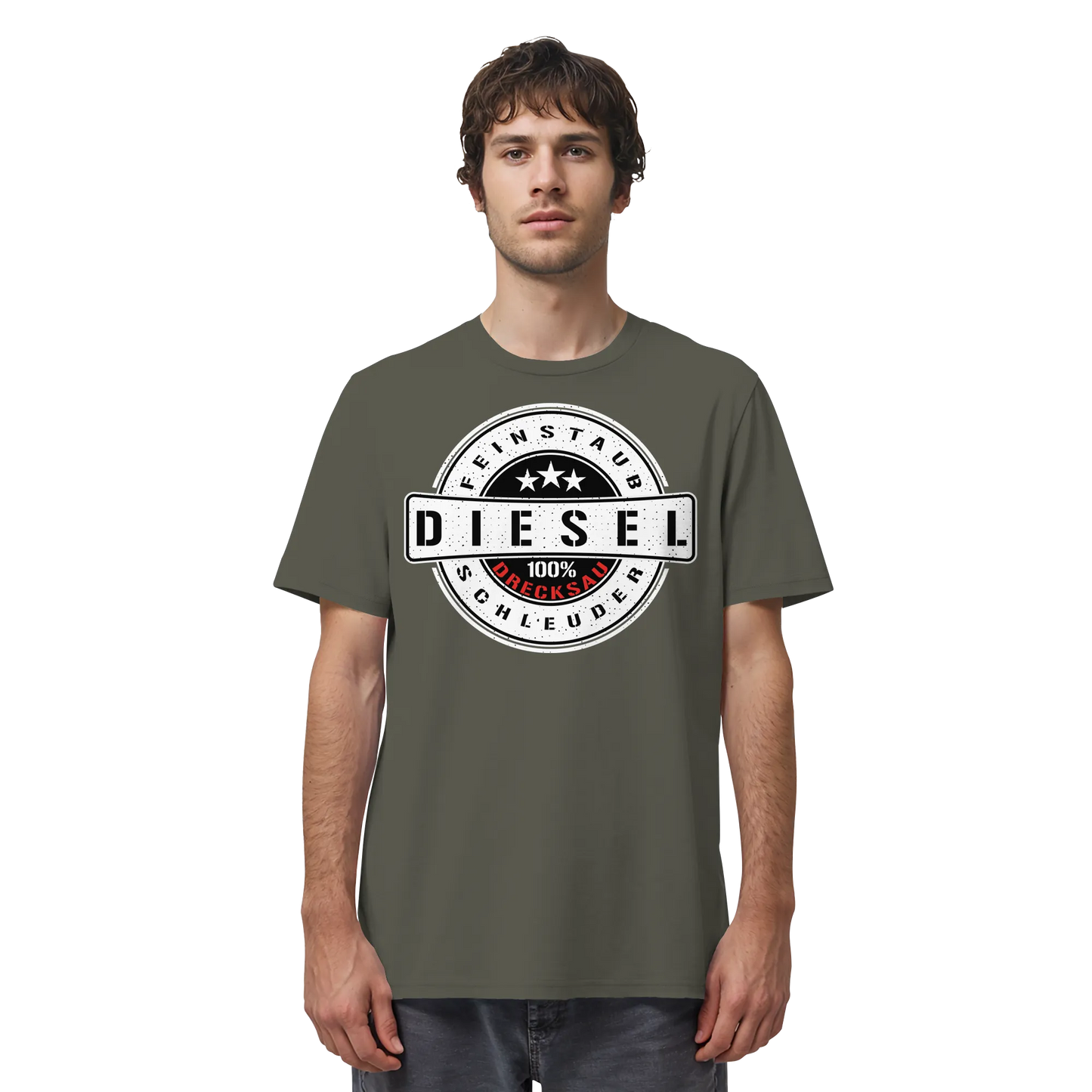 Feinstaub Schleuder Diesel 100% Drecksau Shirt