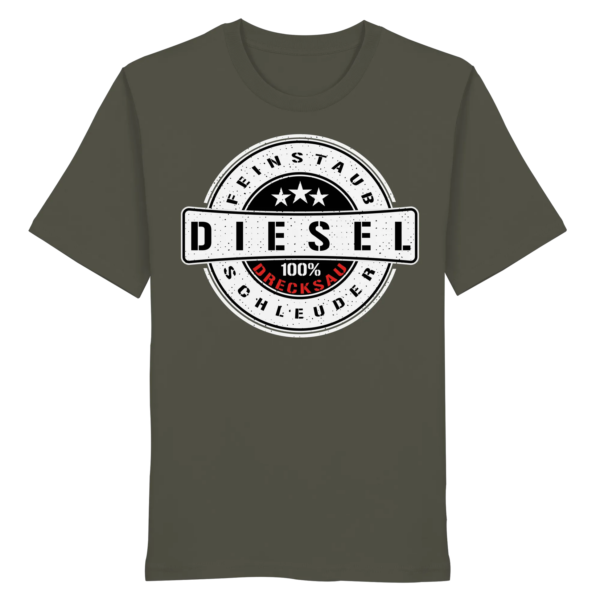 Feinstaub Schleuder Diesel 100% Drecksau Shirt
