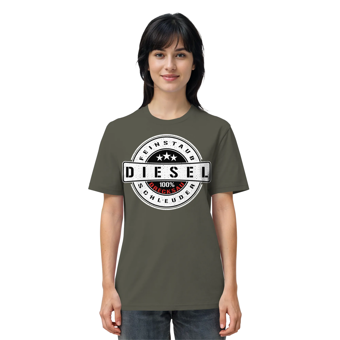 Feinstaub Schleuder Diesel 100% Drecksau Shirt