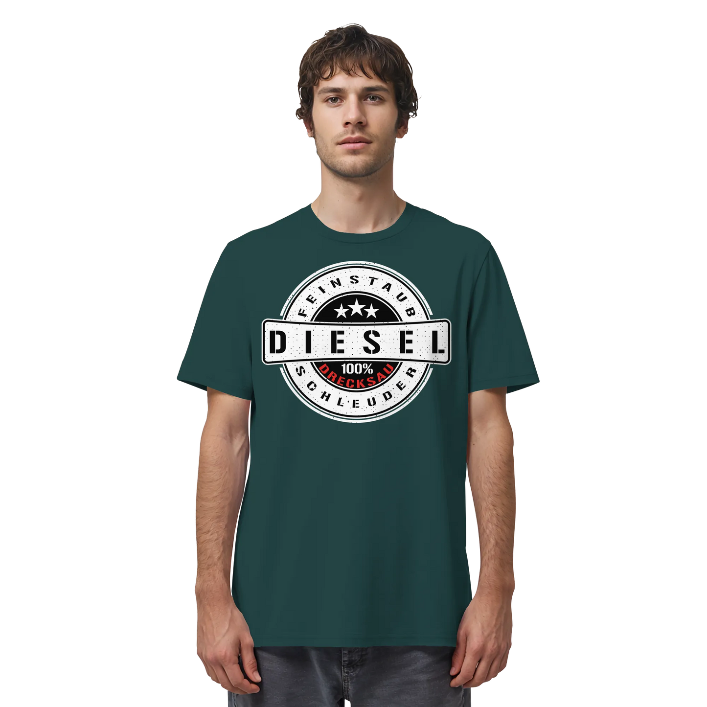Feinstaub Schleuder Diesel 100% Drecksau Shirt