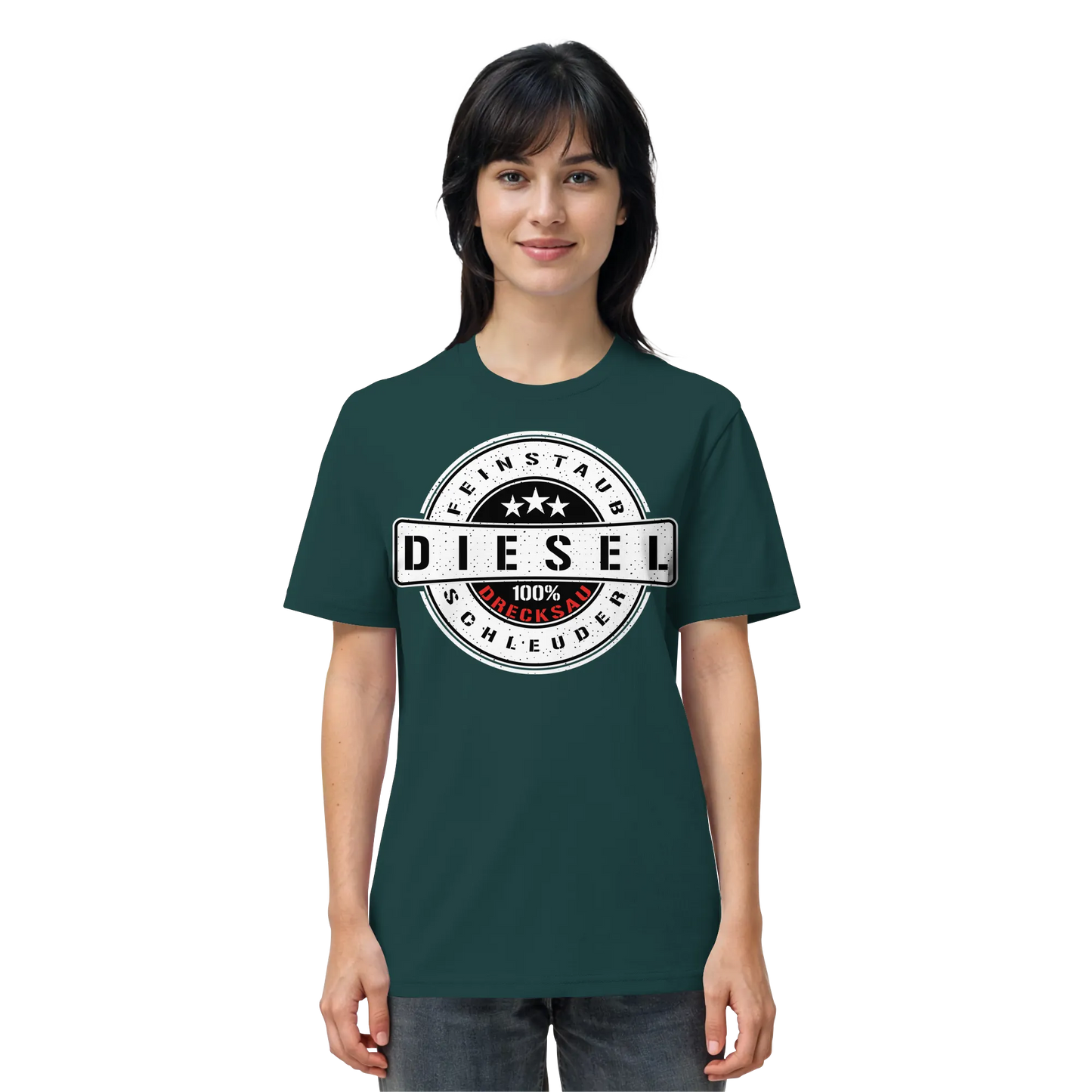 Feinstaub Schleuder Diesel 100% Drecksau Shirt