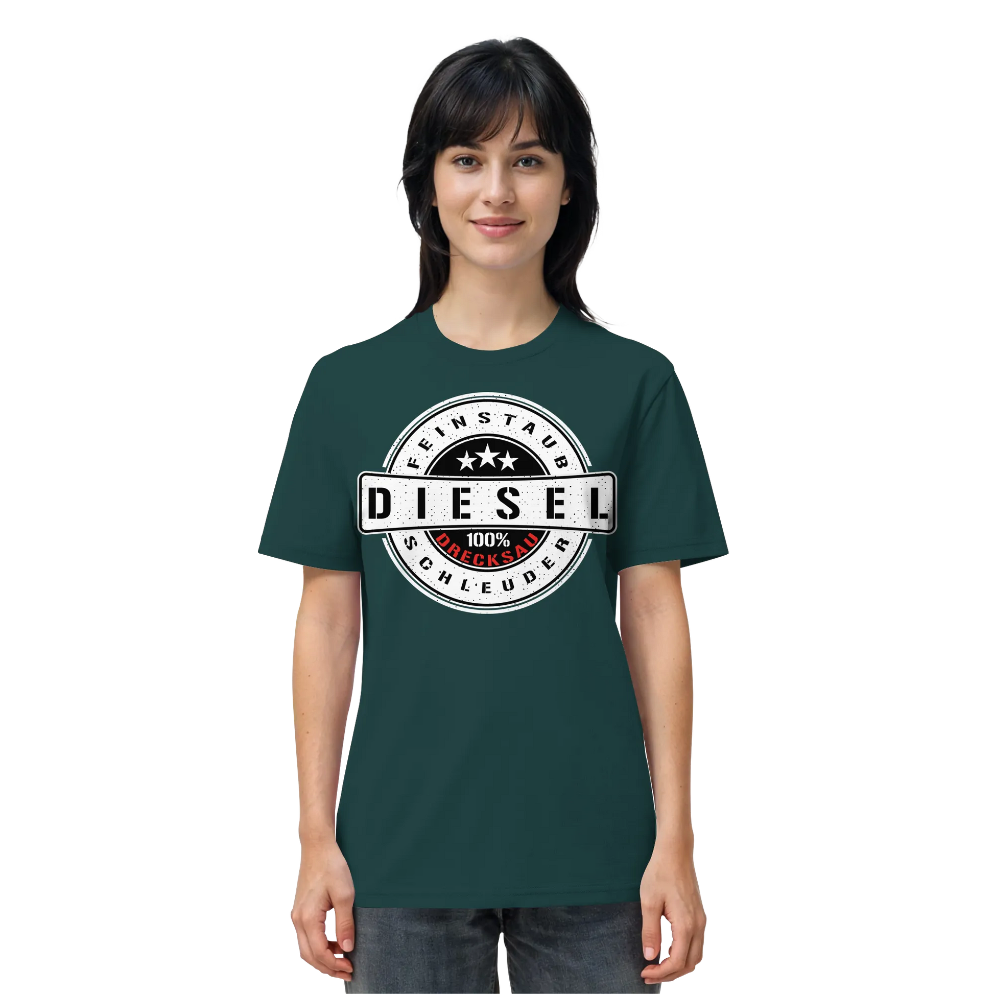 Feinstaub Schleuder Diesel 100% Drecksau Shirt