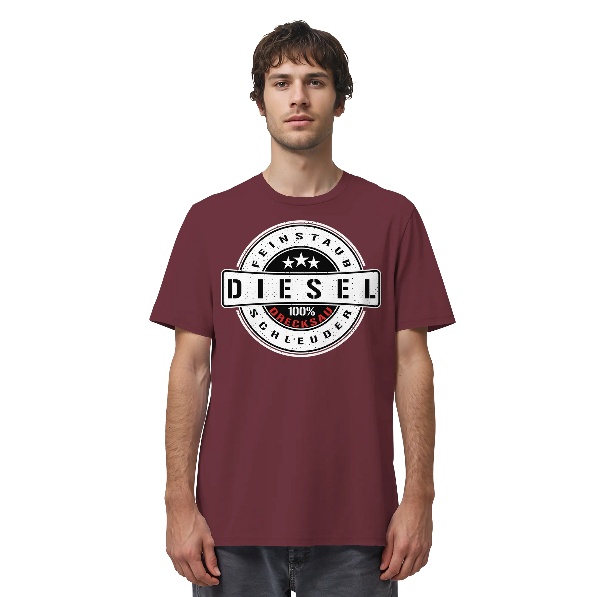 Feinstaub Schleuder Diesel 100% Drecksau Shirt
