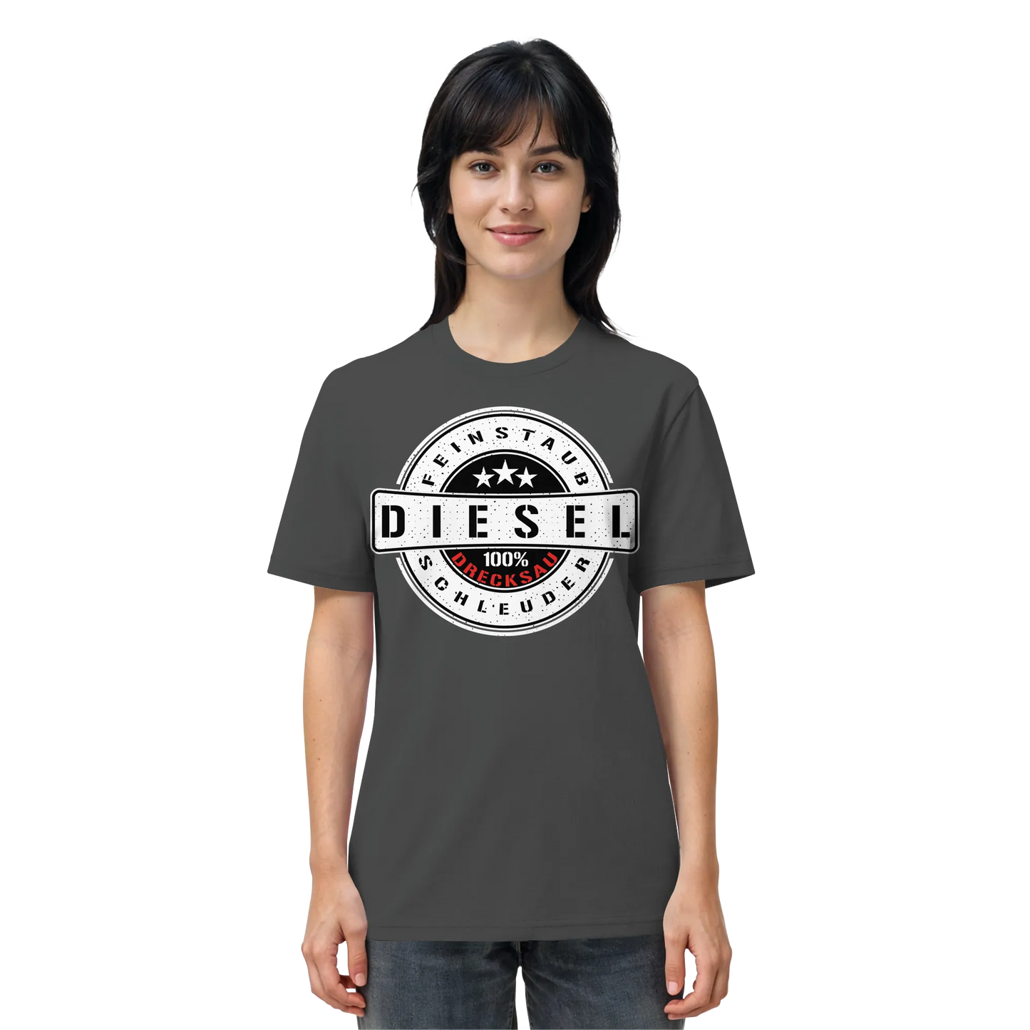 Feinstaub Schleuder Diesel 100% Drecksau Shirt
