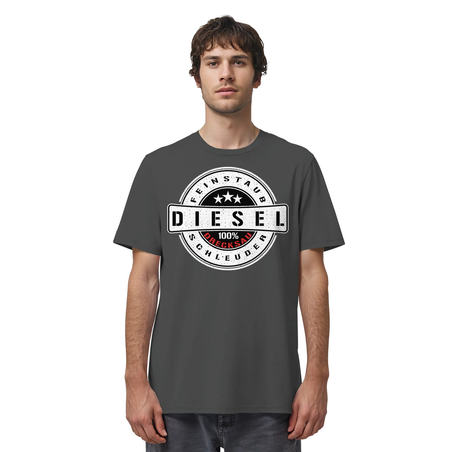 Feinstaub Schleuder Diesel 100% Drecksau Shirt