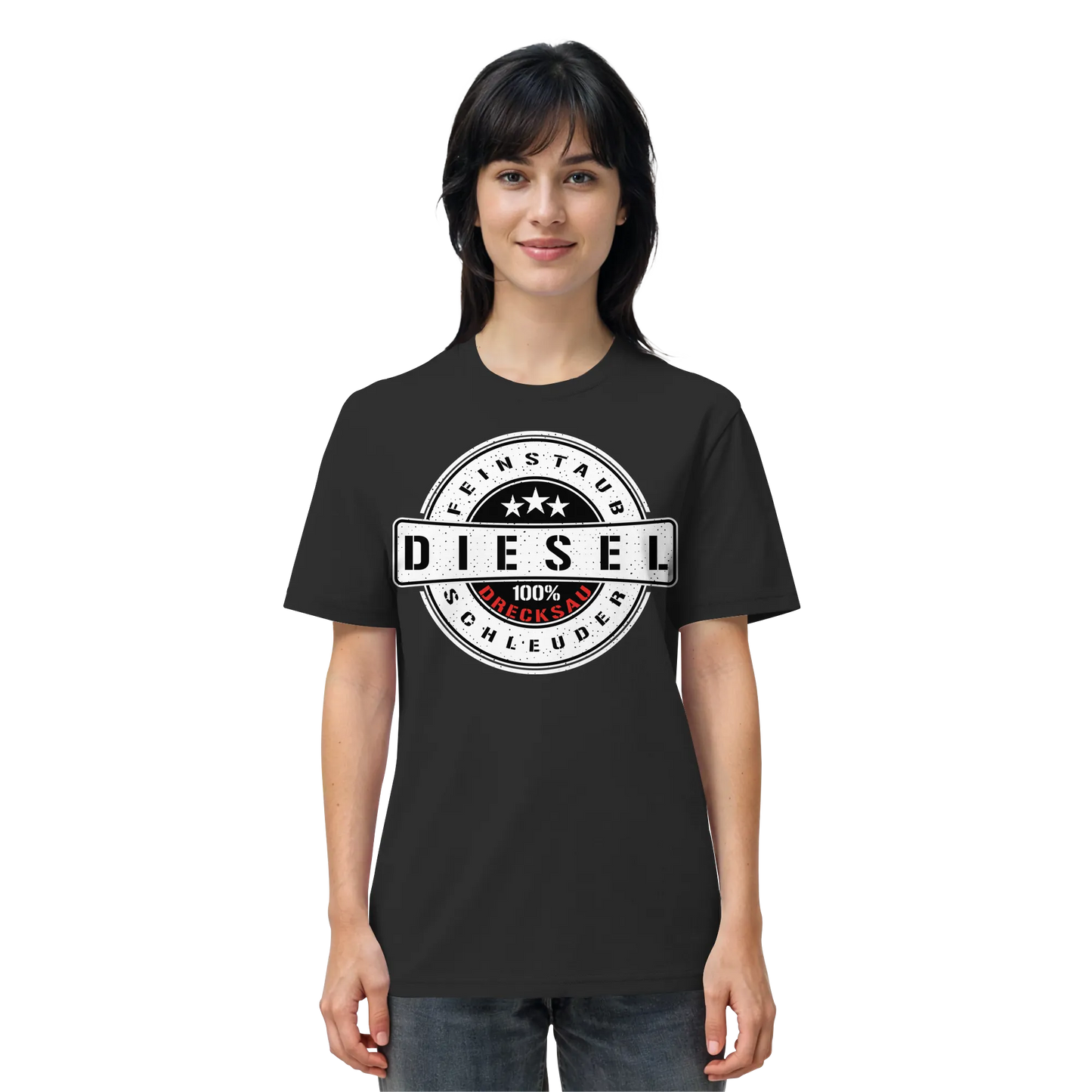 Feinstaub Schleuder Diesel 100% Drecksau Shirt