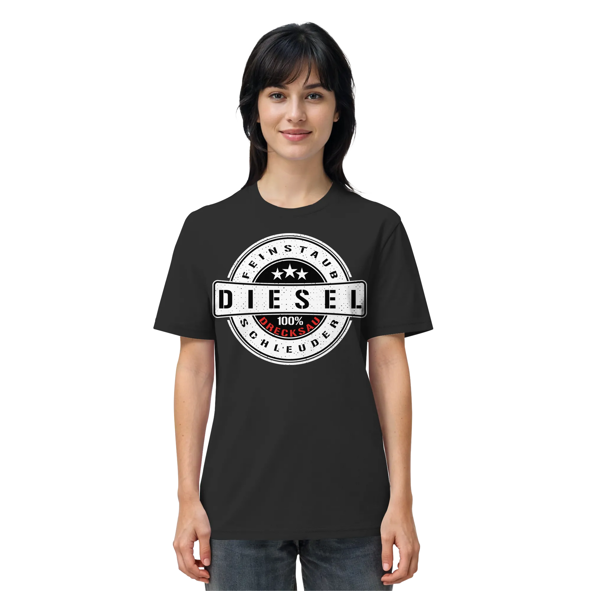 Feinstaub Schleuder Diesel 100% Drecksau Shirt