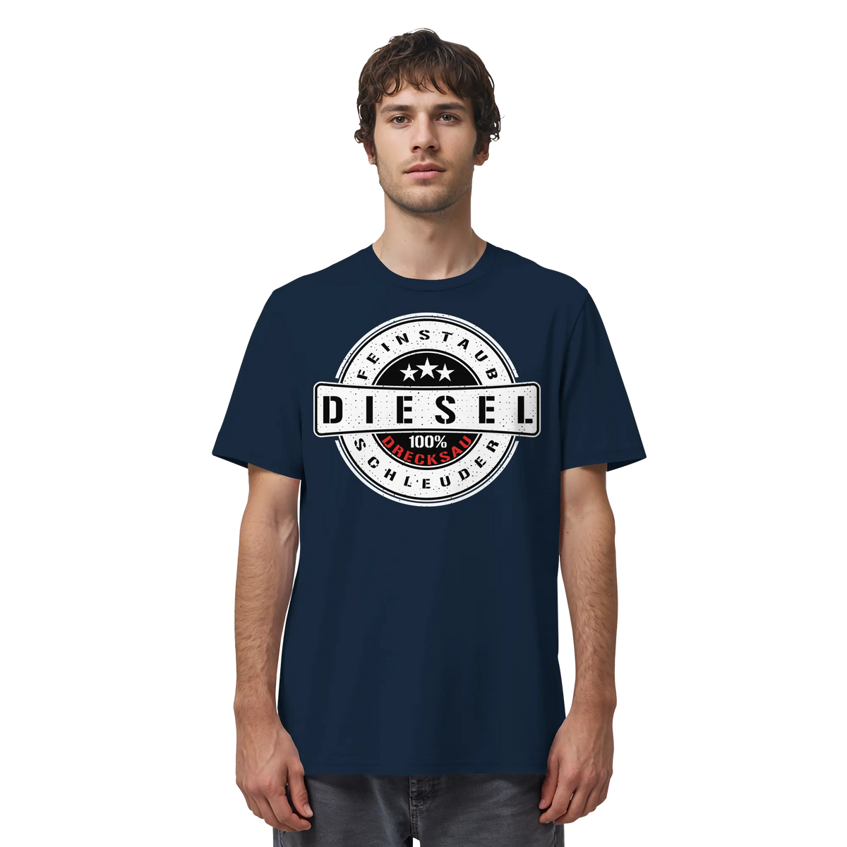 Feinstaub Schleuder Diesel 100% Drecksau Shirt-Unisex-Shirts-BassBuddys-Burgundy-XS-BassBuddys | Shop