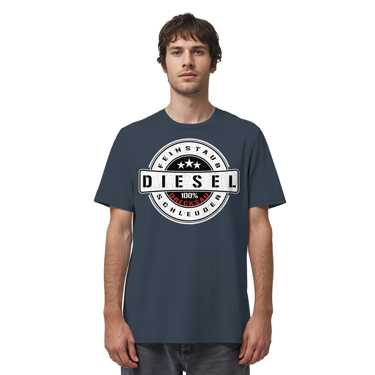 Feinstaub Schleuder Diesel 100% Drecksau Shirt-Unisex-Shirts-BassBuddys-Burgundy-XS-BassBuddys | Shop