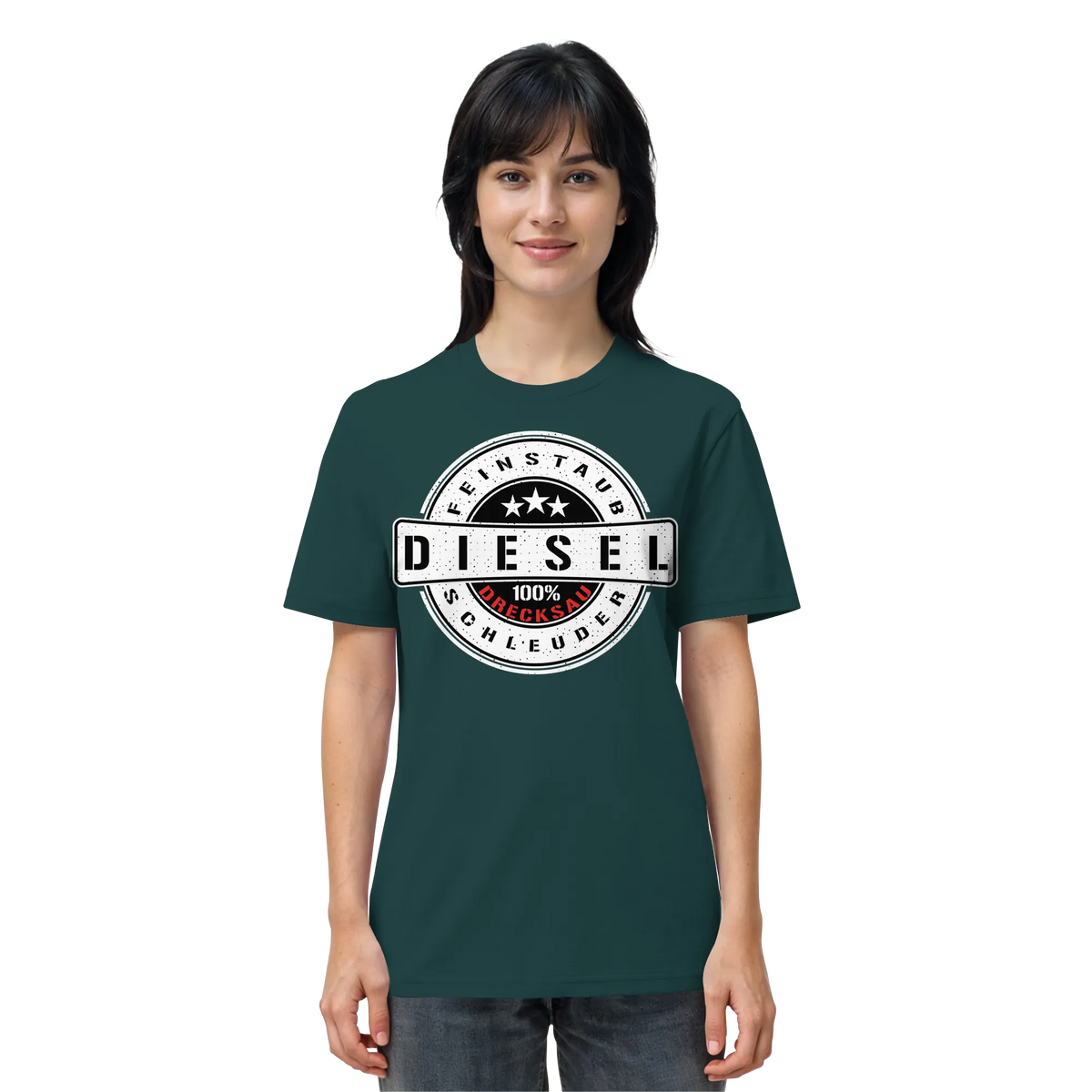 Feinstaub Schleuder Diesel 100% Drecksau Shirt-Unisex-Shirts-BassBuddys-Burgundy-XS-BassBuddys | Shop
