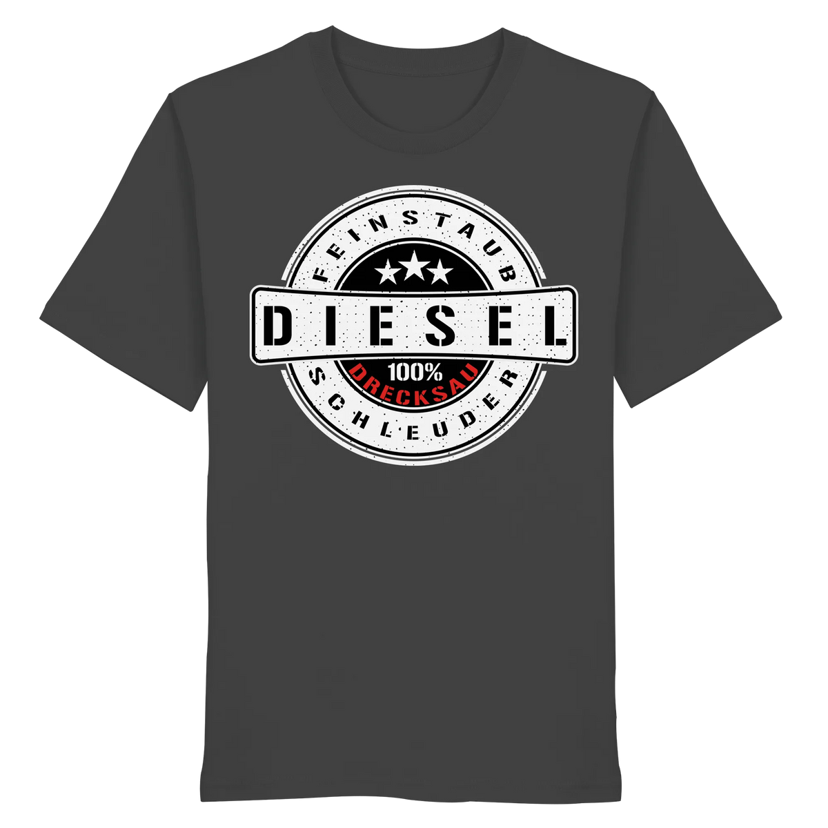 Feinstaub Schleuder Diesel 100% Drecksau Shirt-Unisex-Shirts-BassBuddys-Burgundy-XS-BassBuddys | Shop