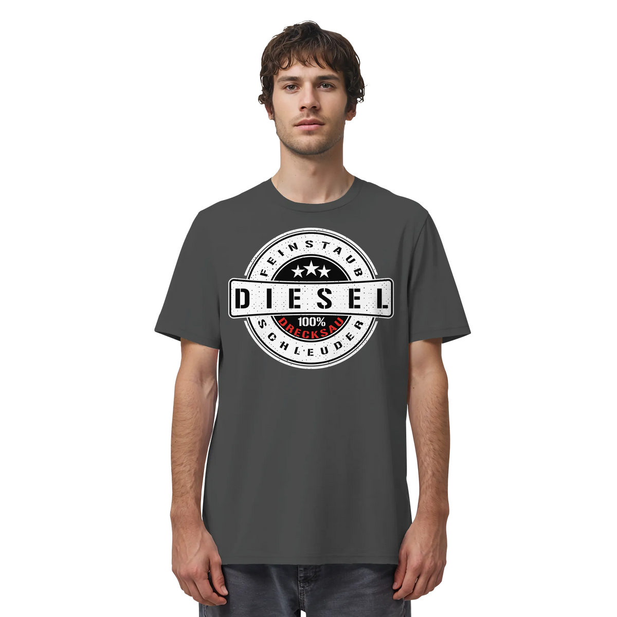 Feinstaub Schleuder Diesel 100% Drecksau Shirt-Unisex-Shirts-BassBuddys-Burgundy-XS-BassBuddys | Shop