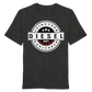 Feinstaub Schleuder Diesel 100% Drecksau Shirt-Unisex-Shirts-BassBuddys-Dark Heather Grey-XS-BassBuddys | Shop